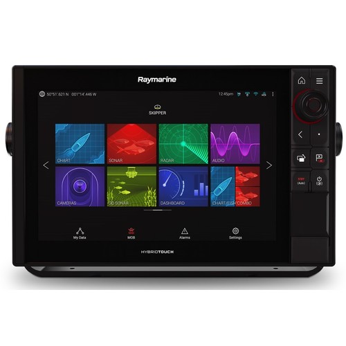 Raymarine AXIOM 12 Pro-RVX, HybridTouch 12" Multi-function Display with integrated 1kW Sonar, DV, SV and RealVision 3D Sonar and Australia/NZ Navionic