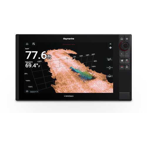 Raymarine AXIOM 16 Pro-RVX, HybridTouch 16" Multi-function Display with integrated 1kW Sonar, DV, SV and RealVision 3D Sonar
