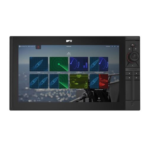 Raymarine AXIOM2 Pro 16 S, HybridTouch 16" Multi-function Display with integrated High CHIRP Conical Sonar for CPT-S