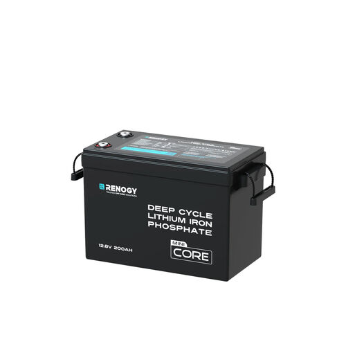 Renogy CORE Mini - 12.8V 200Ah LiFePO4 Battery w/ Low-Temperature Protection