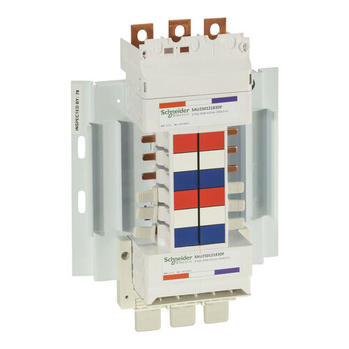 Schneider Electric Insulated Busbar Chassis 250A MCB 12 Pole
