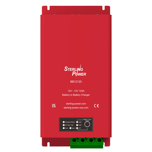 Sterling Power 12V to 12V Batt to Batt Charger 120A input Buck Boost