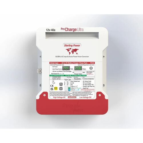 Sterling ProCharge Ultra 12 Volt / 30 Amp / 3 Out Worldwide Marine Battery Charger