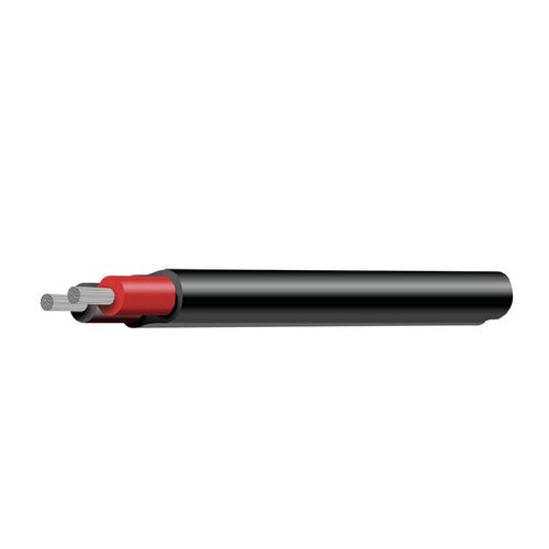 Tycab Twin Core Auto Battery Tinned Copper Cable 13.5mm² (6 AWG|B&S) Red/Black, 30 Metre Roll