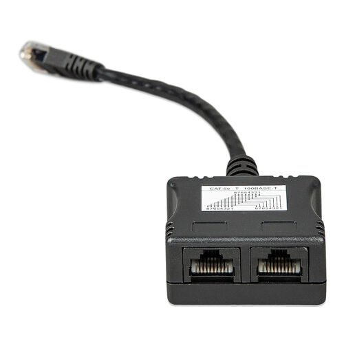 Victron RJ45-splitter 1xRJ45 male/15cm cable/2xRJ45 female