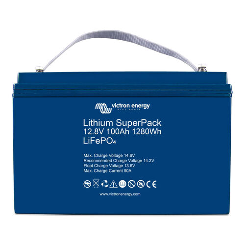 Victron  Lithium SuperPack 12,8V/100Ah-a (M8)