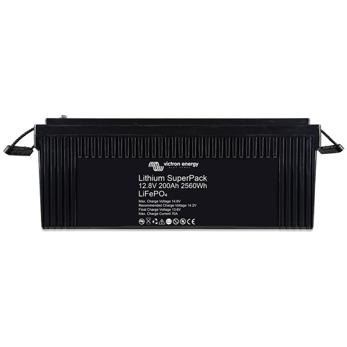 Victron Lithium SuperPack Battery 12,8V/200Ah 2560Wh LiFePO4 (M8)