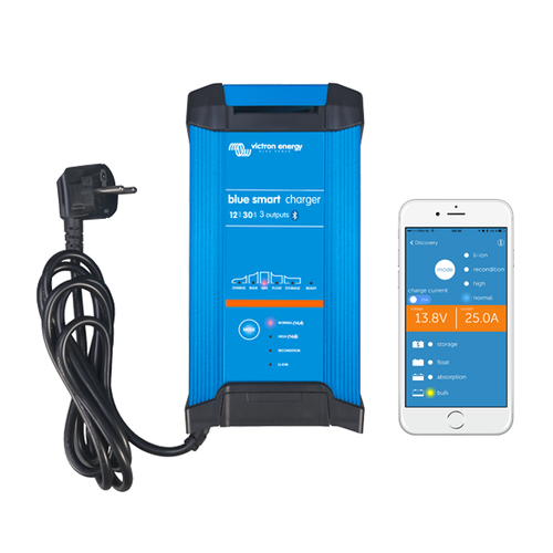 Victron Blue Smart Bluetooth IP22 Battery Charger 24/16(3) 240V AU/NZ Plug