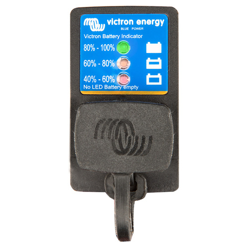 Victron Battery Indicator Panel (M8 eyelet connector / 30A ATO fuse) for Blue Smart IP65 Chargers