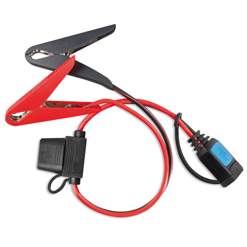 Victron Clamp connector (with 30A ATO fuse) for Blue Smart IP65 Chargers