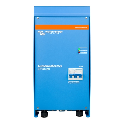Victron Autotransformer 120/240VAC 32A step up, step down and split phase balancing