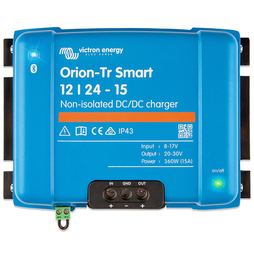 Victron Orion-Tr Smart 12/24-15A (360W) Non-isolated DC-DC charger
