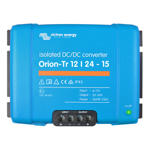 Victron Orion-Tr 12/24-15A (360W) Isolated DC-DC converter