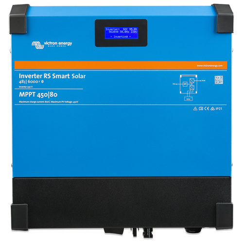 Victron Inverter RS 48/6000 230V Smart Solar with 450V/4000W PV Input