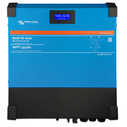 Victron Multi RS Solar 48/6000/100-450/80 1 Tracker Hybrid Inverter/Charger