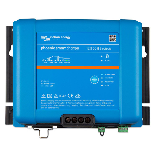 Victron Smart IP43 Battery Charger 12/50(3) 120-240V