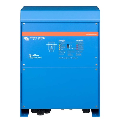 Victron Quattro 12/5000/220-100/100 230V VE.Bus Inverter Charger