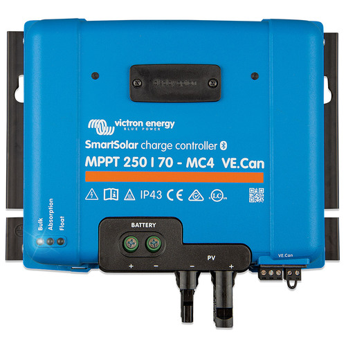 Victron SmartSolar MPPT 250/70-MC4 VE.Can Bluetooth Solar Charge Controller