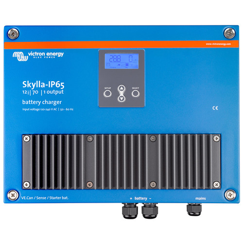 Victron Skylla-IP65 12V/70A Battery Charger - 12/70(1+1) 120-240V
