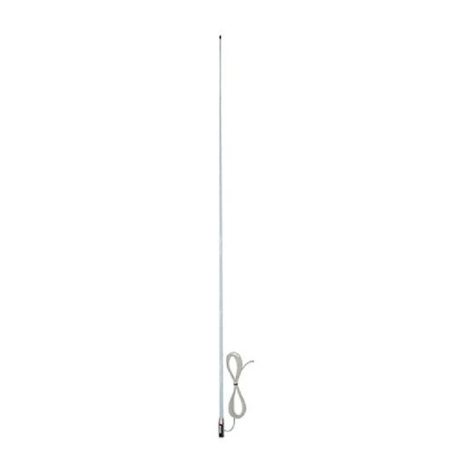 ZCG VHF Marine Deck Mount Antenna, 156 to 162 MHz, 2 dBi, 4.5m UHF Male