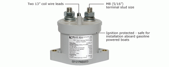 Blue Seas L-Series Solenoid Switch