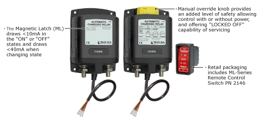 ML-Series Automatic Charging Relay