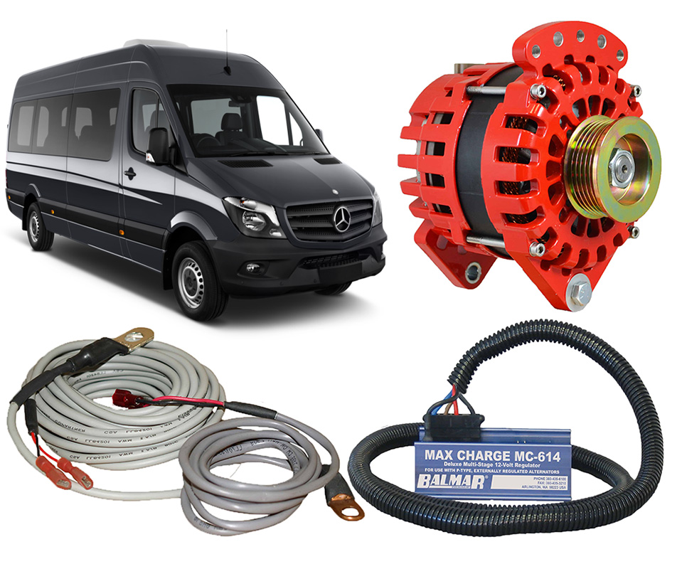 Balmar XT Series Charging Systems for Mercedes Sprinter